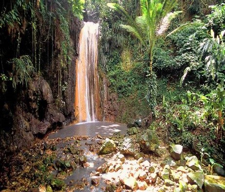 Saint Lucia: Diamond Botanical Gardens and Waterfall