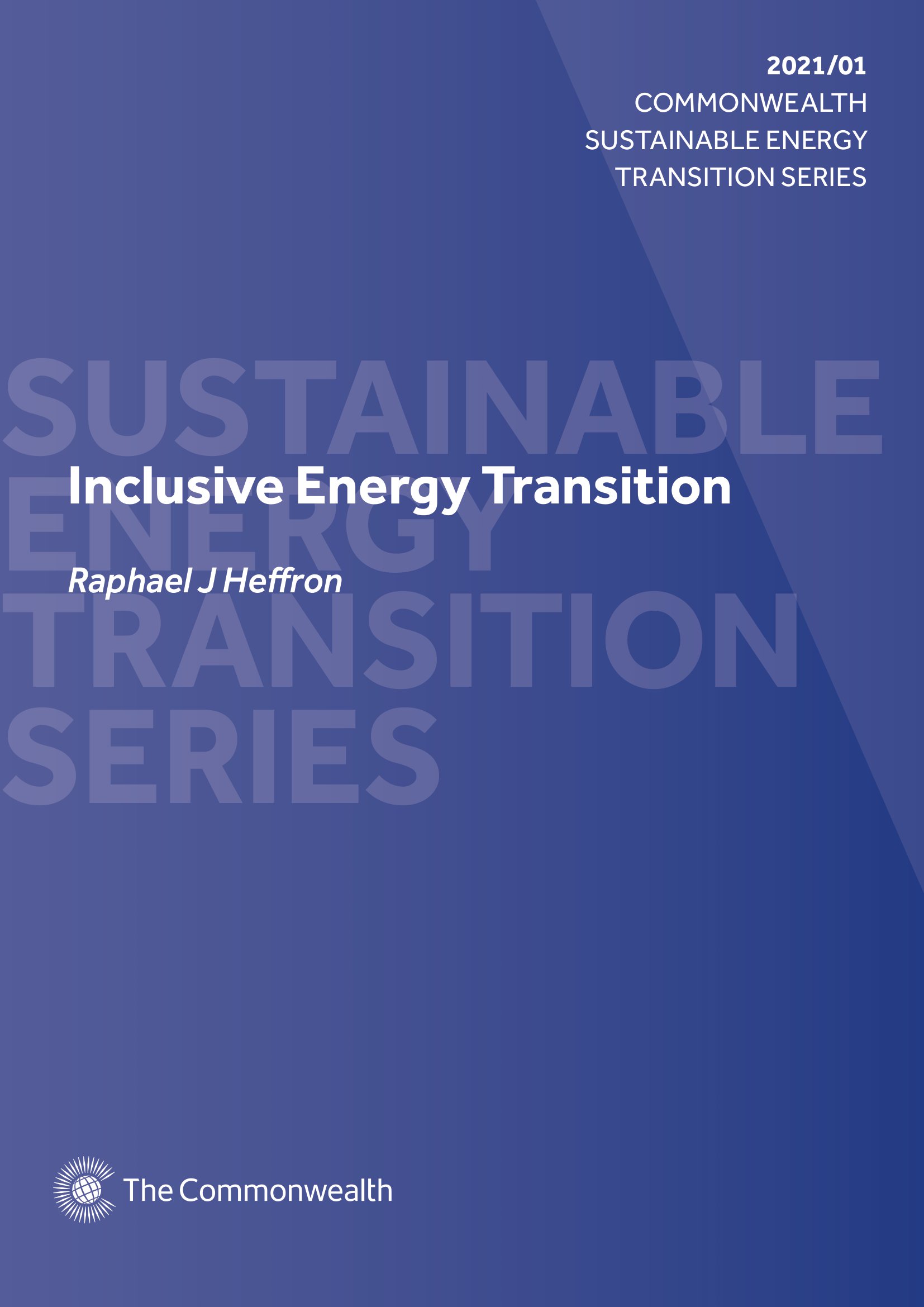 The Commonwealth - Sustainable Energy Inclusive Energy Transition