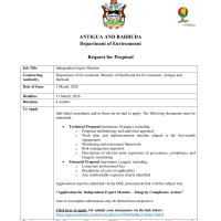 Government of Antigua and Barbuda - Independent Expert Monitor