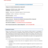 Collectivité de Martinique:  VSI - Chargé(e) de mission Biodiversité