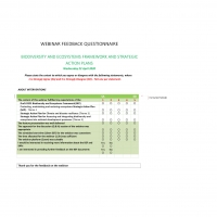 Evaluation form Biodiiversity Framework Webinar (rev 20 April 2020)