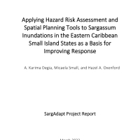 IWEco Project - Applying Hazard Risk assessment and Spatial Planning Tools to Sargassum Inundatons in the Eastern Caribbean Small Island States as a Basis for Improving Response