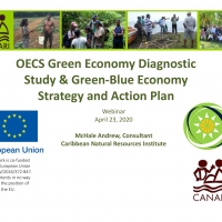OECS Green Blue Economy Strategy webinar 