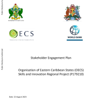 Stakeholder Engagement Plan (SEP)   OECS  Skills and Innovation Project   P179210 (English)