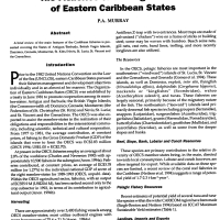 The Fisheries of the OECS by P Murray