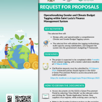 GGGI - Operationalizing Gender and Climate Budget Tagging within Saint Lucia’s Finance Administration